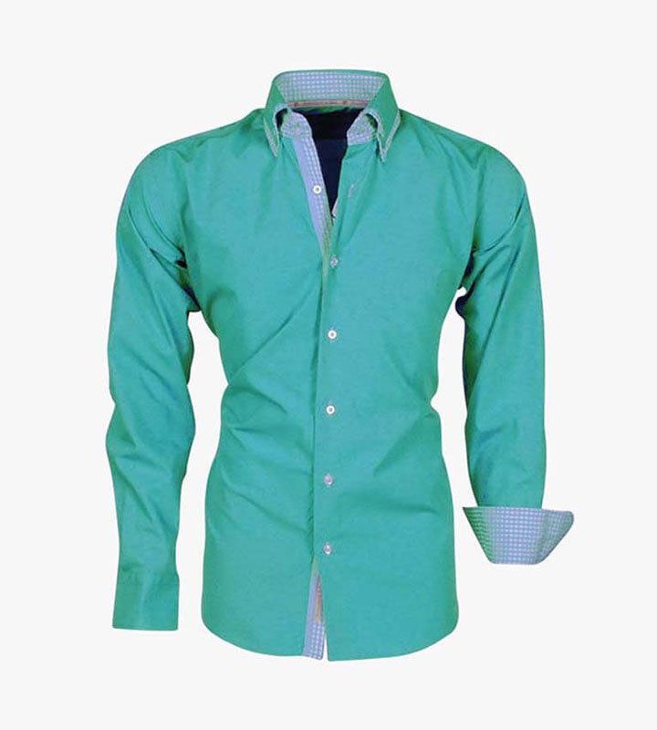 Creative Touch Black Grey Two Toned Cotton T-Shirt For Men MTP3063